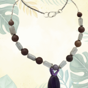 Aquamarine & Amethyst Set