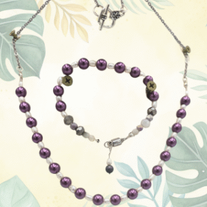 Plum Pearl Timeless Elegance